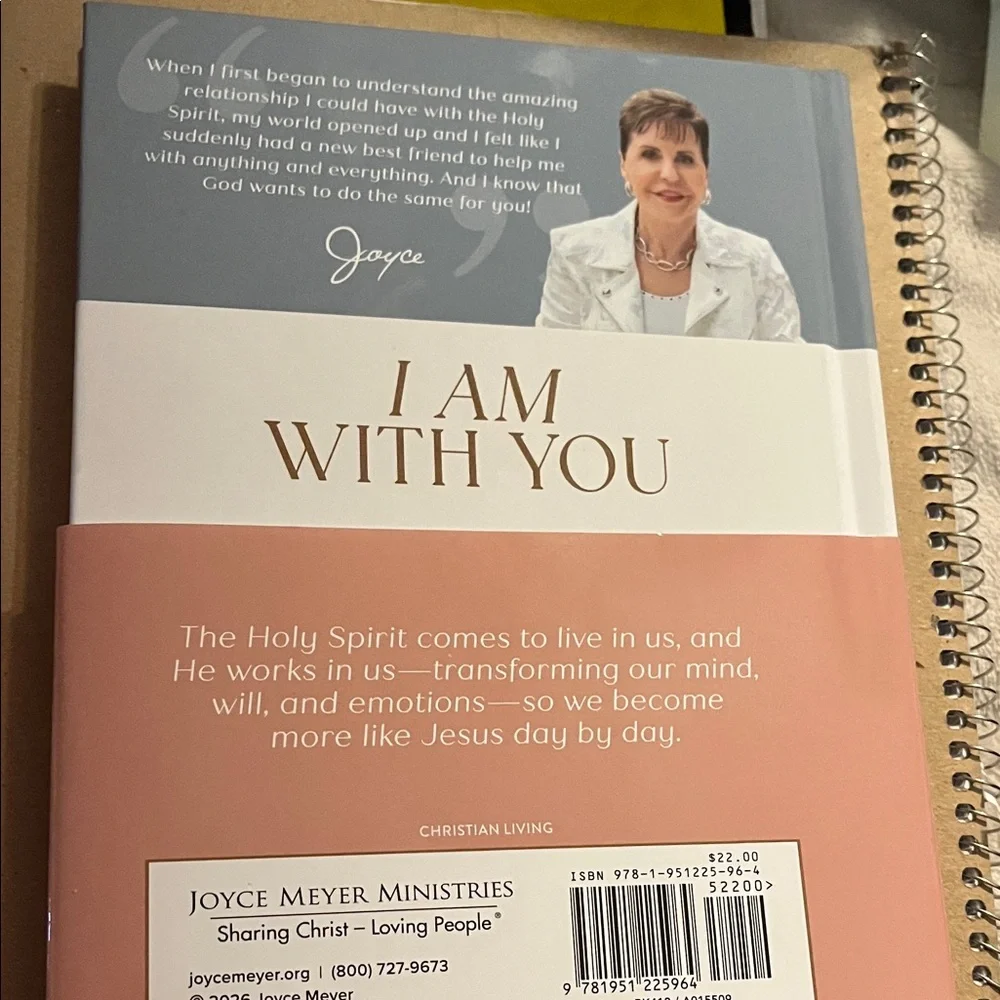 I Am With You Book by Joyce Meyer